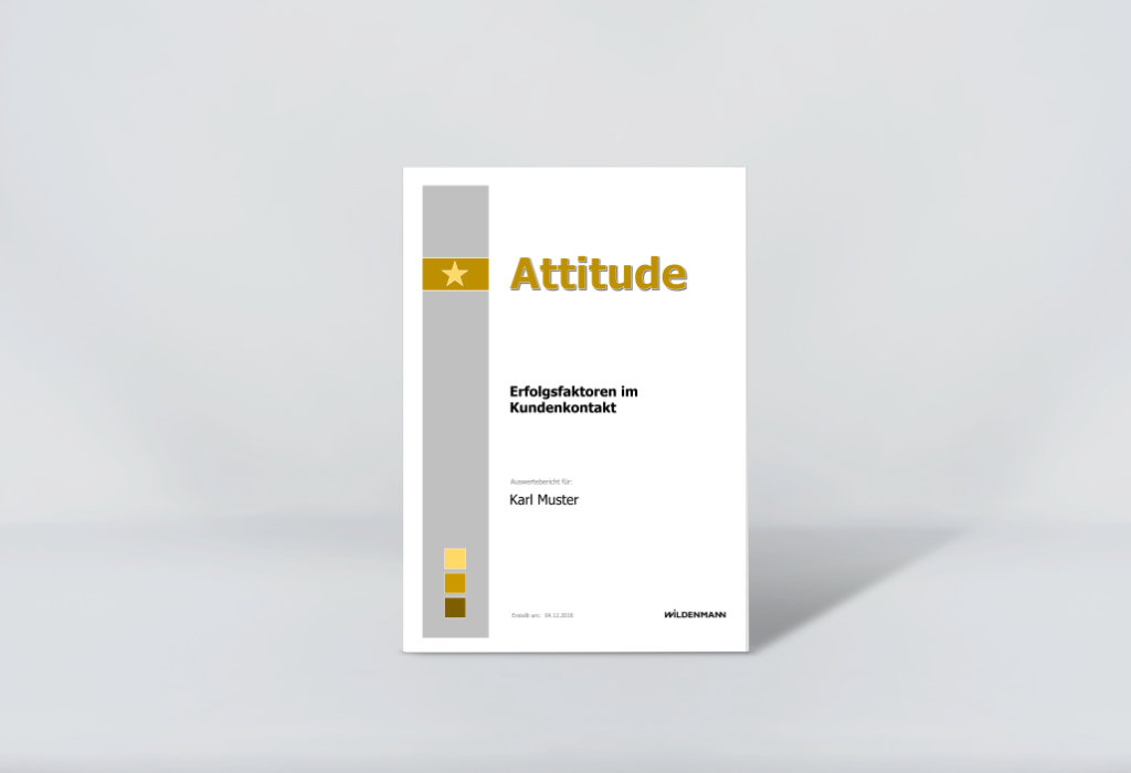 Attitude - Fragebogen zur inneren Haltung